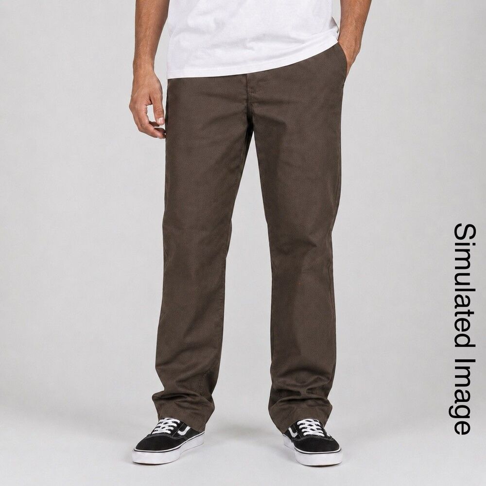 Dickies Jamie Foy FLEX Pants Mens 30x32 Brown Twill Skate NWT